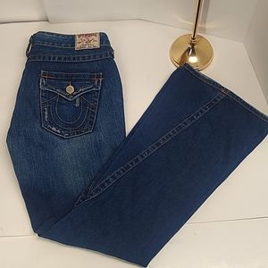 True Religion Women's wide leg jeans